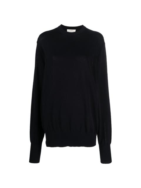 Studio Nicholson fine-knit cotton jumper