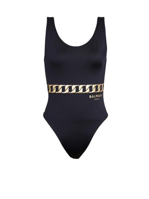 Balmain Balmain logo swimsuit