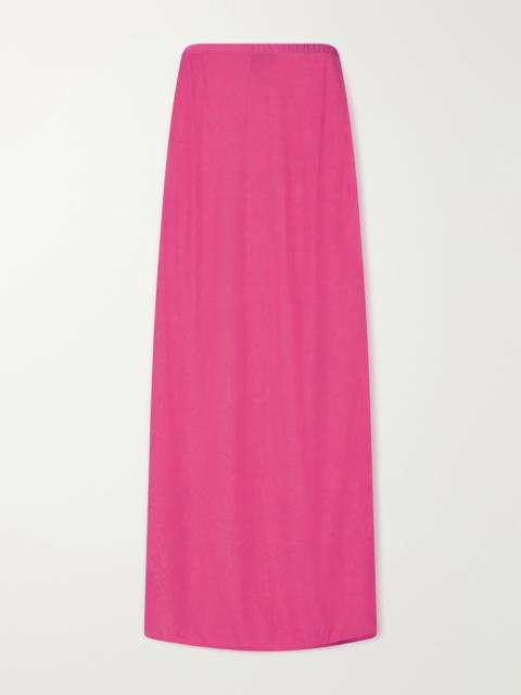 LESET Jack Mesh Midi Skirt
