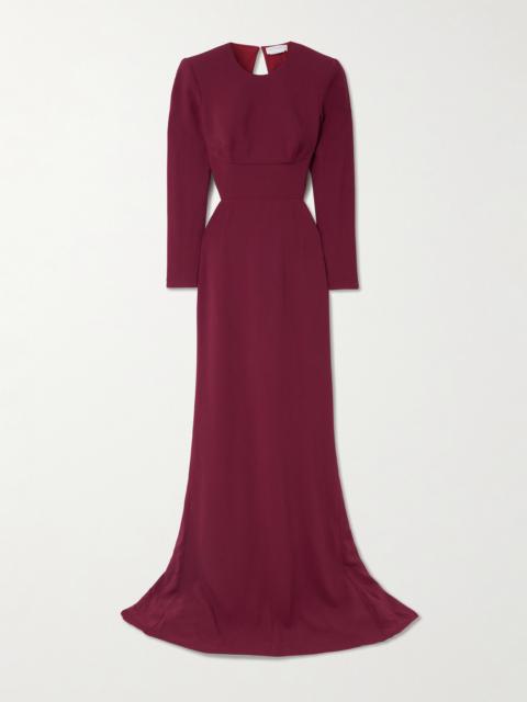 Stella McCartney Open-back Cady Gown