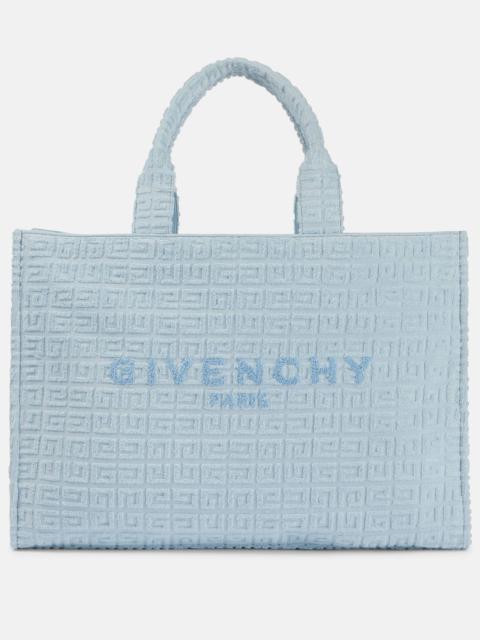 Givenchy Plage G-Tote Medium 4G terry tote bag
