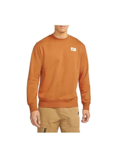 Nike Nike NSW Club Crew Warm Core Sweatshirt 'Orange' DO2972-213