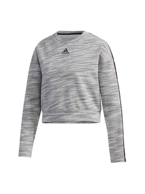 adidas (WMNS) adidas Short Round Turtleneck Jersey Light Grey GE1130