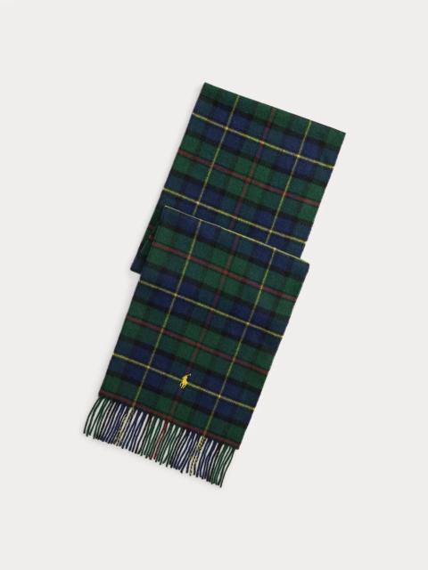 Polo Ralph Lauren Tartan Lambswool-Cashmere Scarf