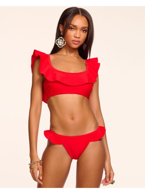 RAMY BROOK Loretta Ruffle Bikini Bottom