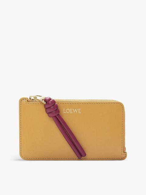 Loewe Knot leather card holder