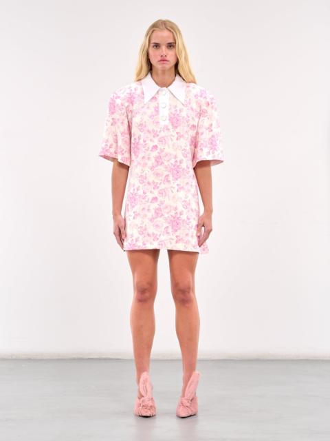 ROWEN ROSE Graphic Mini Dress