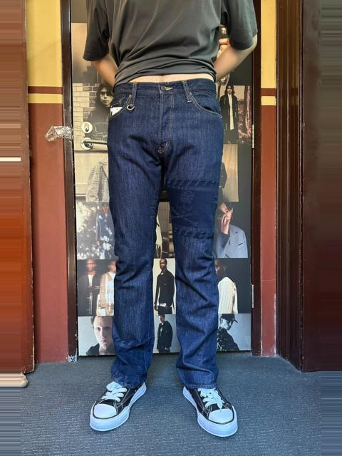 mastermind JAPAN mastermind Japan SS12 Indigo Identity One Wash Double Waist Denim Trousers