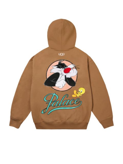 PALACE PALACE UGG LOONEY TUNES HOOD CHESTNUT