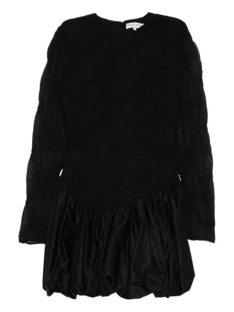 STINE GOYA smocked-flowers mini dress