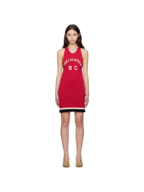 BODE Red Port Minidress