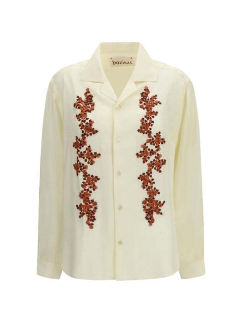 baziszt Tinees floral shirt
