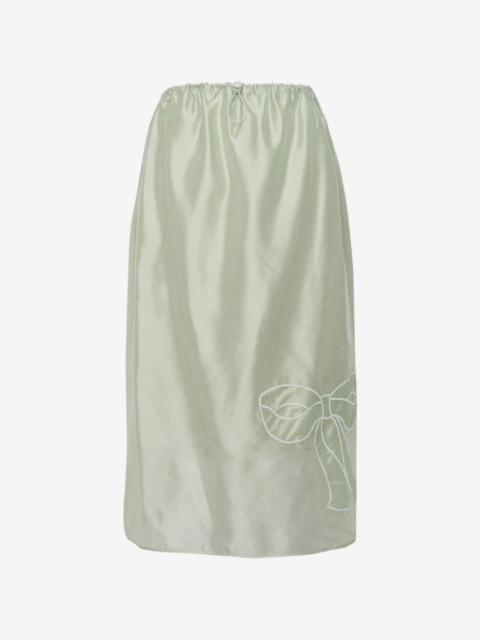 CECILIE BAHNSEN CBBria midi skirt