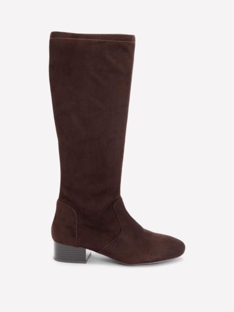 BODEN Flat Stretch Boots-Chocolate