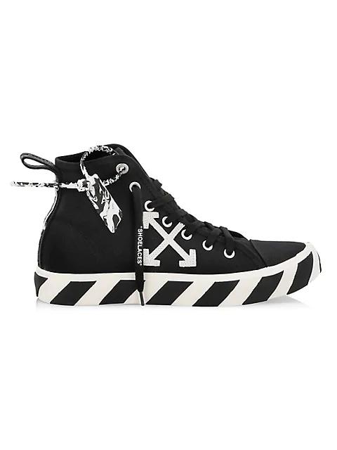 Off-White Vulcanized 높은 정상 운동화