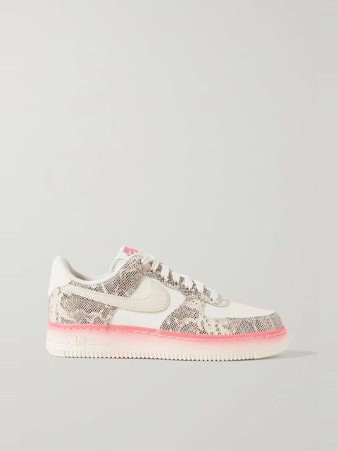 Nike Air Force 1 '07 leather sneakers