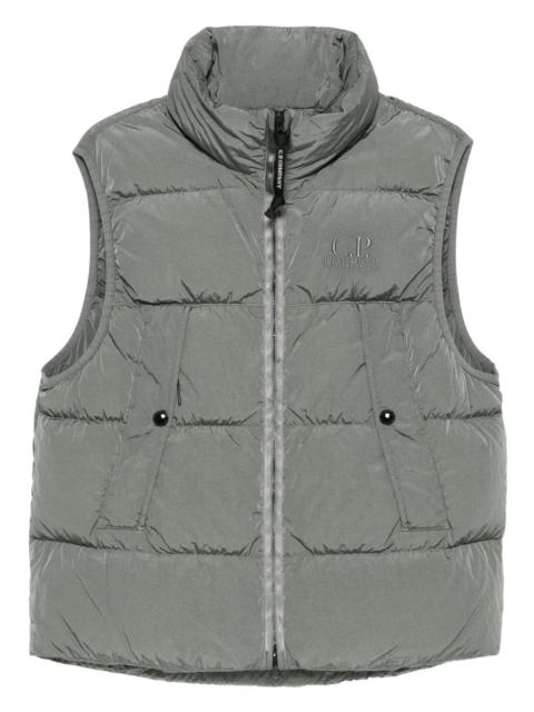 C.P. Company quilted zip-front vest