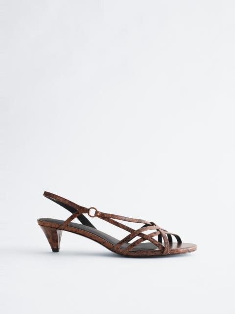 & Other Stories Strappy Leather Sandals