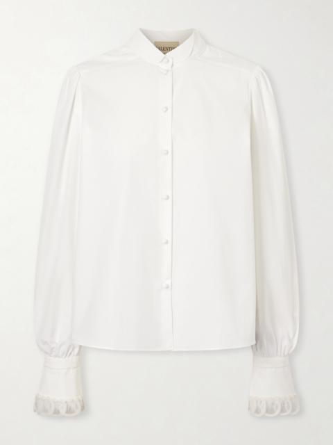 Valentino Cotton-poplin Shirt