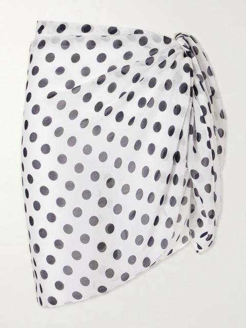 FAITHFULL Mirra Polka-dot Voile Pareo
