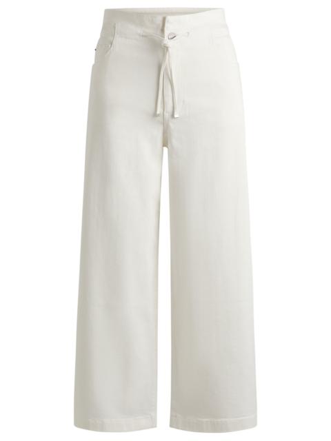 BOSS RELAXED-FIT TROUSERS