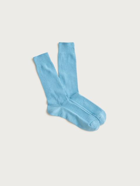 J.CREW Texture-stripe socks