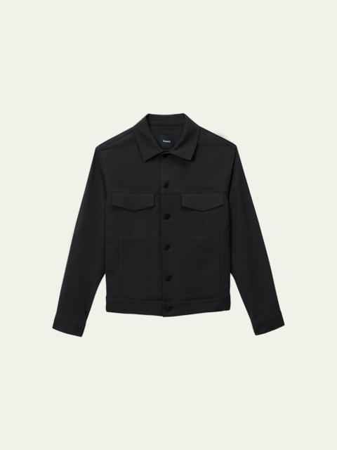Theory Men's The River Jacket in Neoteric Twill