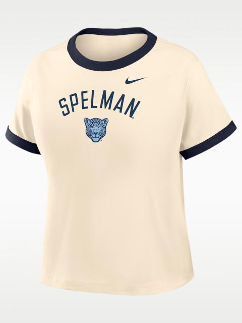 Nike Nike College (Spelman College) Women's Cropped Ringer T-Shirt