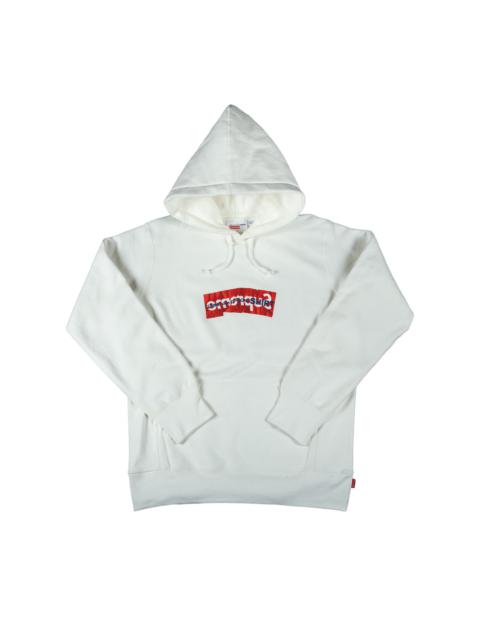 Supreme x Comme des Garçons SHIRT Box Logo Hooded Sweatshirt 'White'