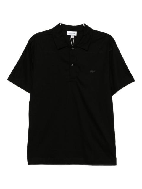 LACOSTE logo-embroidered polo shirt