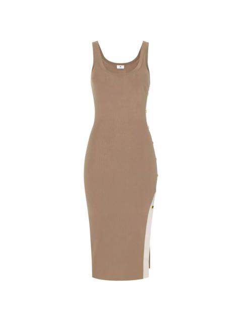 ELISABETTA FRANCHI knit midi dress