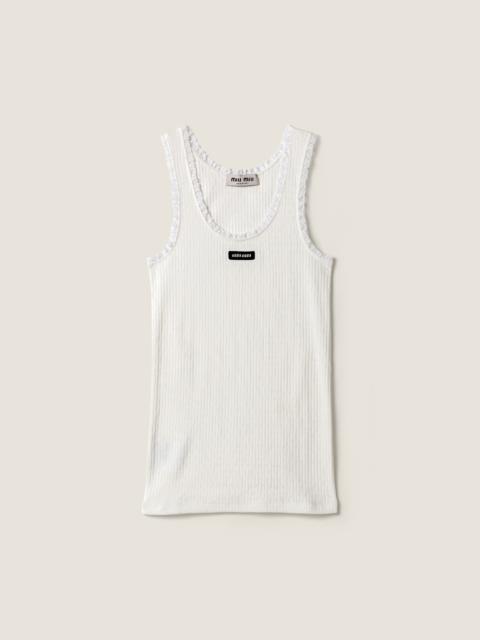 Miu Miu Cotton top