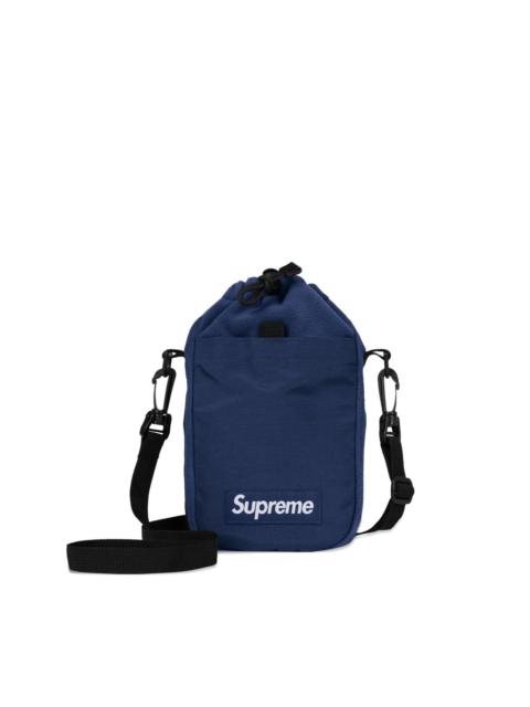 Supreme logo-patch shoulder bag