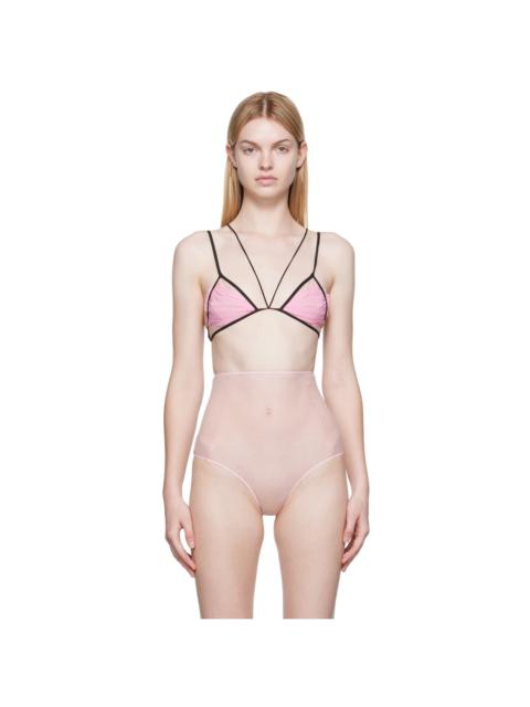 NENSI DOJAKA SSENSE Exclusive Pink Bra