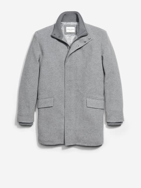 COLE HAAN Men's Stand Collar Car Coat