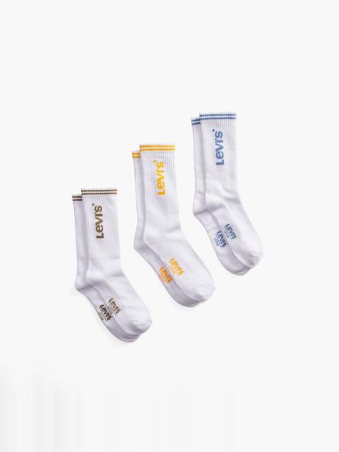 Levi's SPORTY LOGO REGULAR CUT SOCKS (3-PACK)