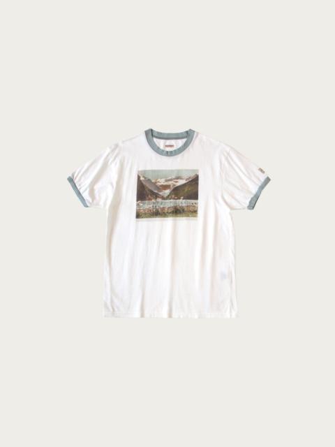 Kapital 20/- Jersey RINGER T (CHURCHILL LAKE) - White