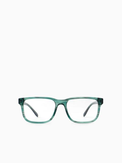 Men’s rectangular glasses