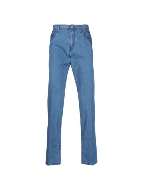 Canali straight-leg denim jeans