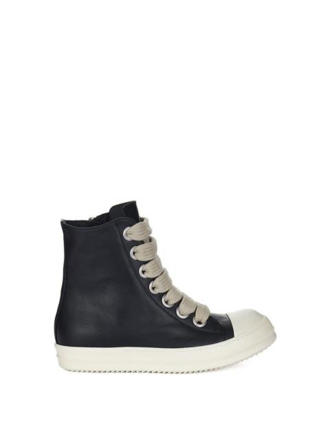 Rick Owens RICK OWENS Tower Jumbolace $1390 Black/Milk Sneakers New & A