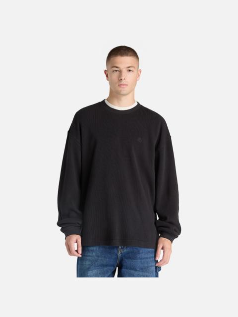 Timberland Men's Heavyweight Long-Sleeve Waffle T-Shirt