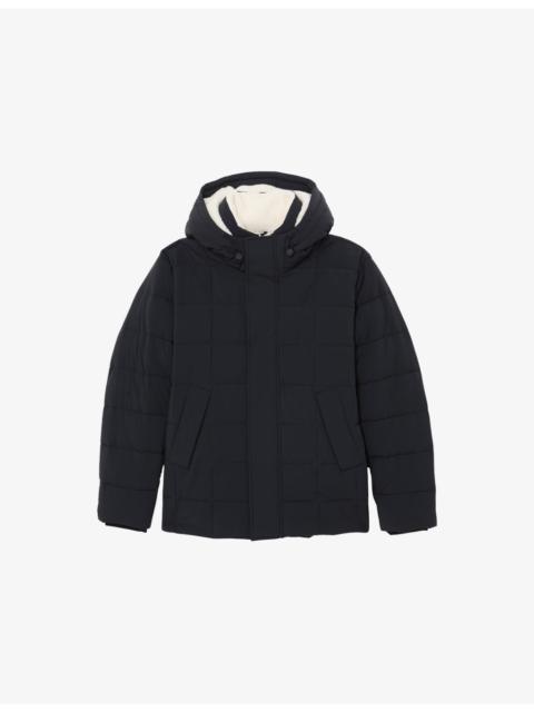 REISS Klause Borg-Lined Quilted Puffer Jacket