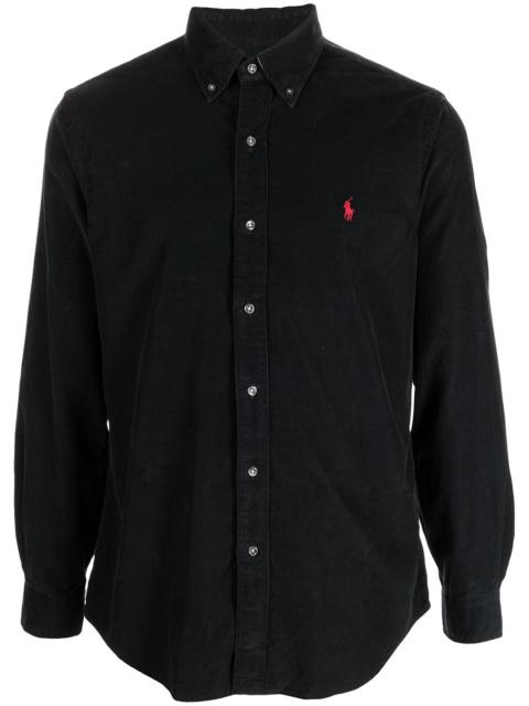 Polo Ralph Lauren embroidered-logo cotton shirt