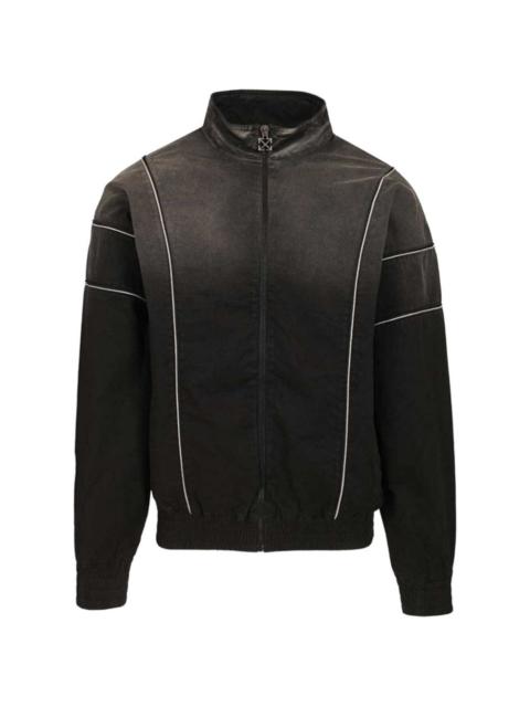 Off-White logo piped jacket