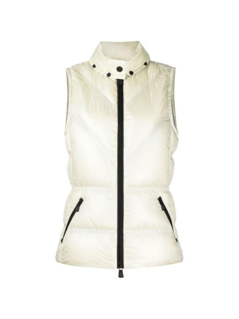 Moye feather-down vest