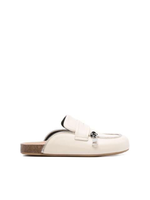 leather mules