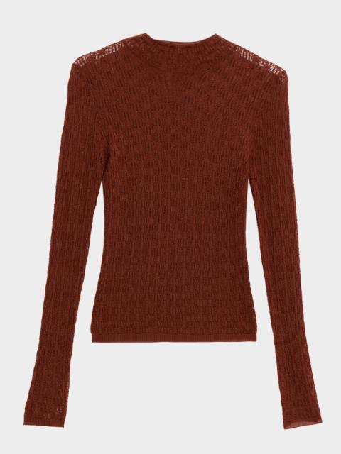 SABLYN Rhea Knit Mock-Neck Top