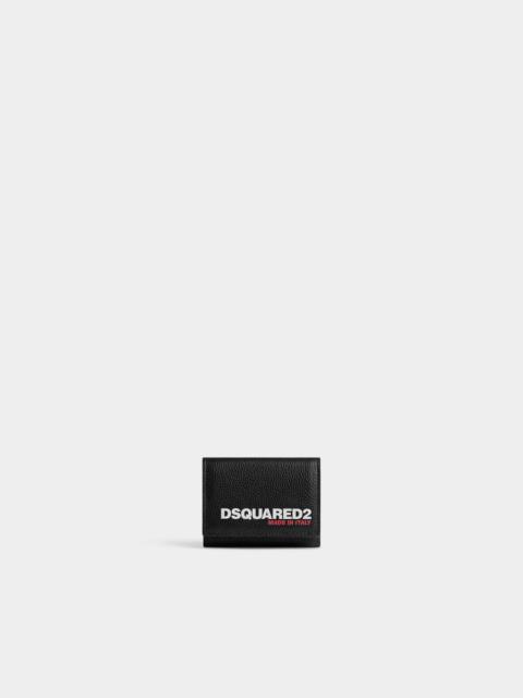 DSQUARED2 BOB TRI-FOLD WALLET