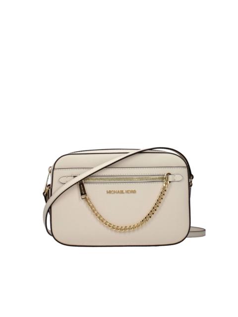 MICHAEL KORS large Jet Set saffiano leather crossbody bag