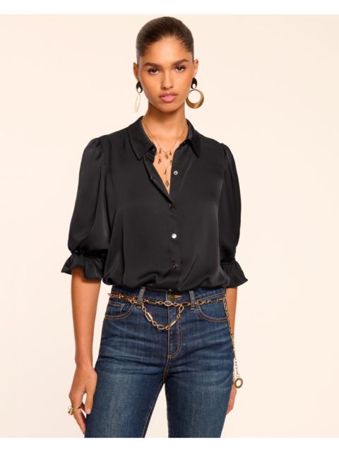 RAMY BROOK Dina Button Down Bodysuit